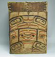 Lidded Storage Box, Wood, paint, Alaska or British Columbia